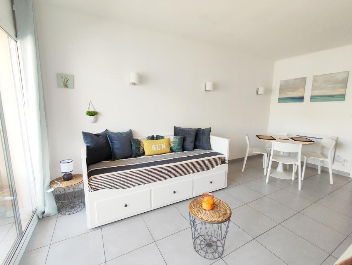Superbe T2 Vue Mer Avec Ascenseur Canet-en-Roussillon Exteriör bild
