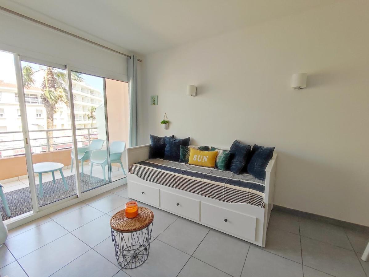 Superbe T2 Vue Mer Avec Ascenseur Canet-en-Roussillon Exteriör bild