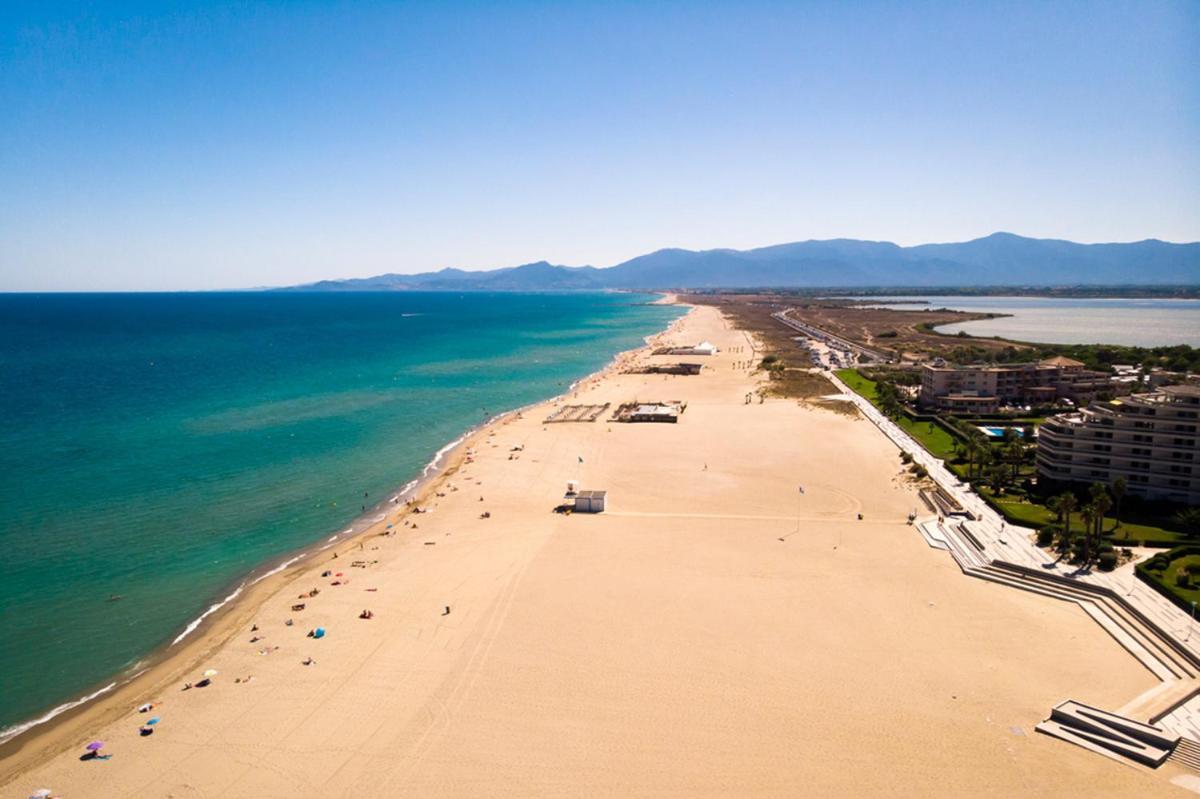 Superbe T2 Vue Mer Avec Ascenseur Canet-en-Roussillon Exteriör bild